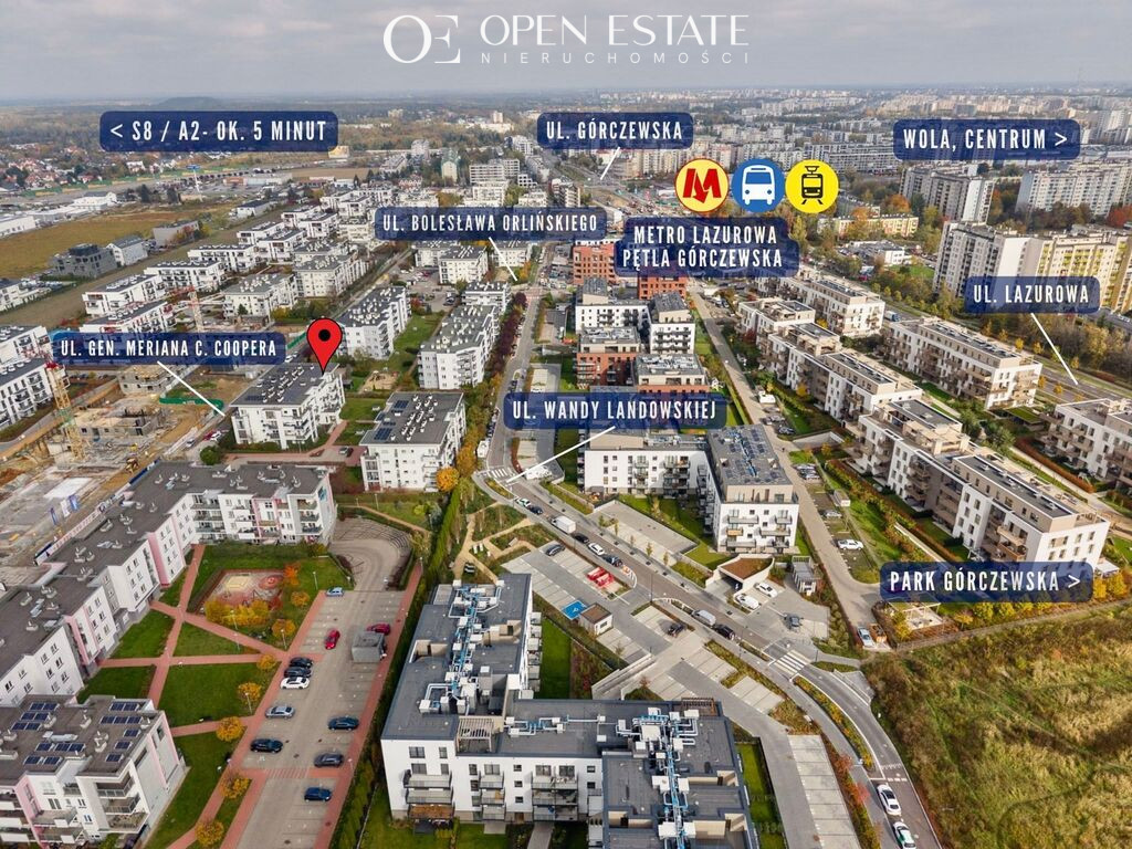 Mieszkanie na sprzedaż | Warszawa, Bemowo, ul. gen. Meriana C. Coopera — zdjęcie 2